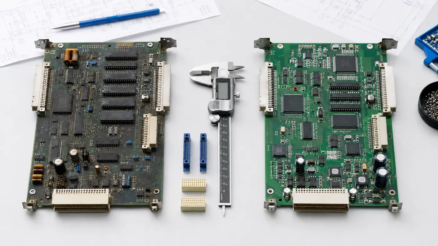 Development of a compatible replacement PCB for legacy equipment